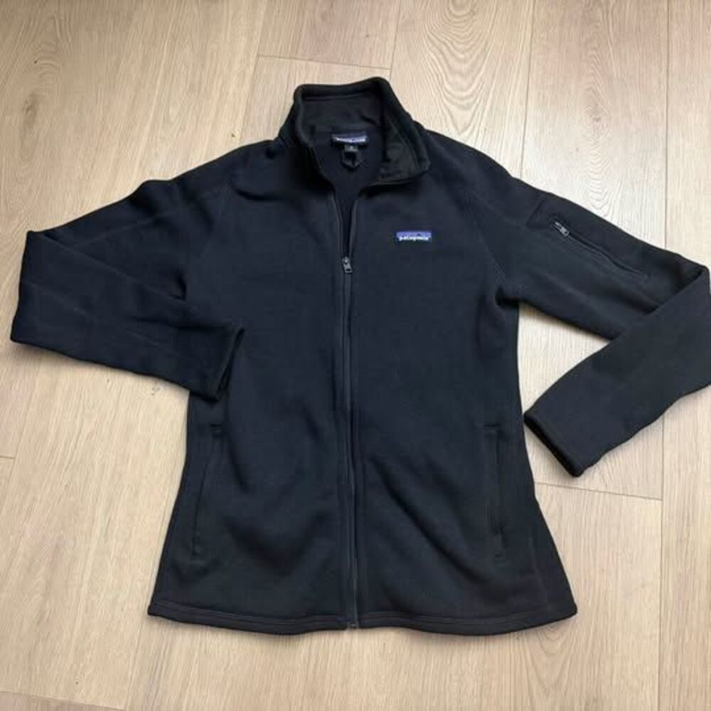 Patagonia Women’s Better Sweater Full-Zip Fleece Jacket - Size Medium Black
